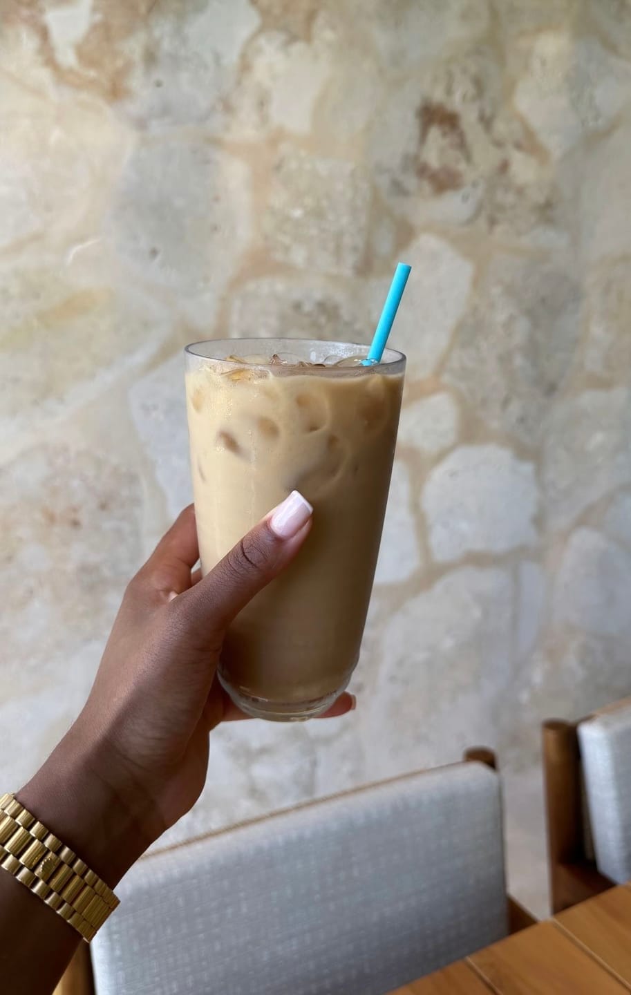 Customer photo review of Vanilla Coffee Syrup