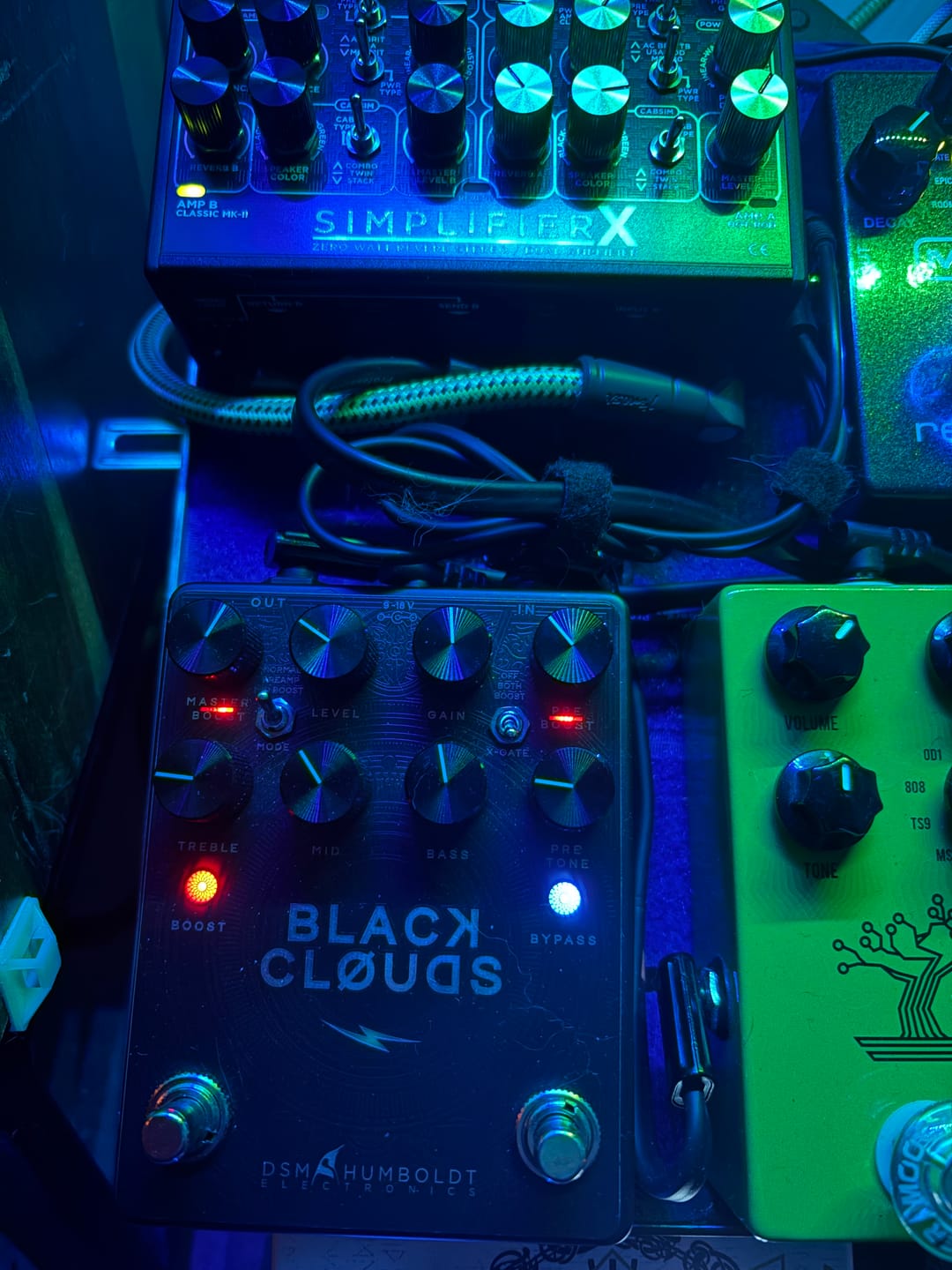 Customer photo review of DSM Humboldt Electronics Black Clouds High Gain Drive / Preamp
