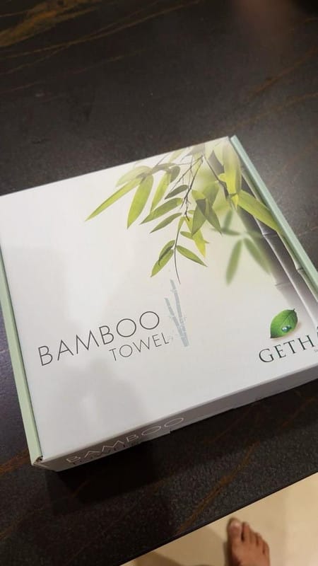 Customer photo review of Getha Hand Towel (Tuala Tangan) 2 PCS Set