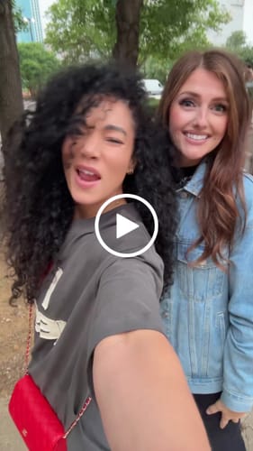 Customer video review of I Love Jesus Stitched Premium Tee