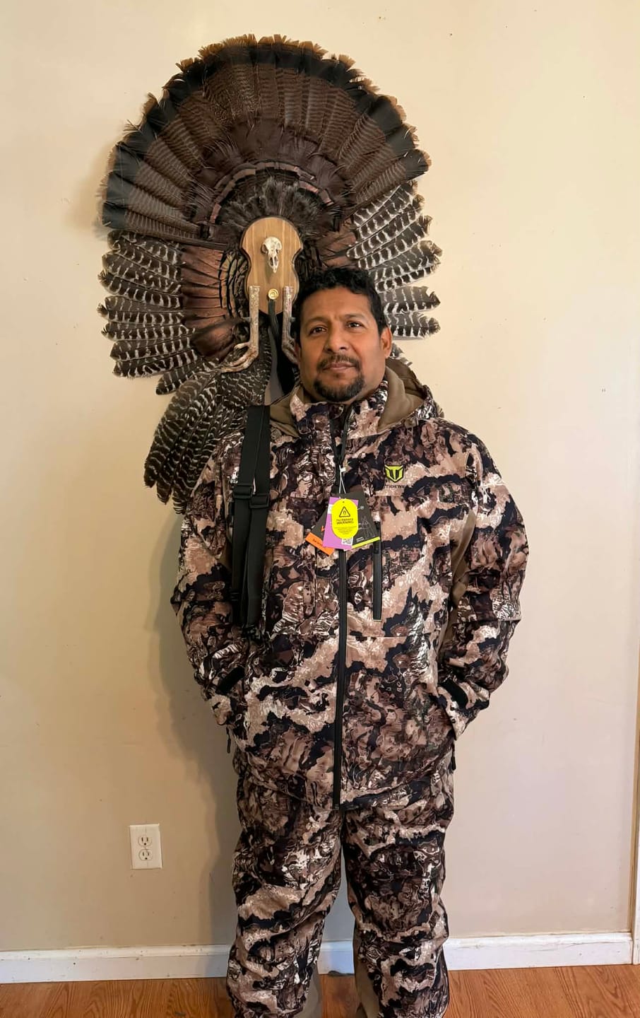 Customer photo review of Altus Whitetail Ultra Silent Hunting Suit Men's Water Resistant Hunting Clothes