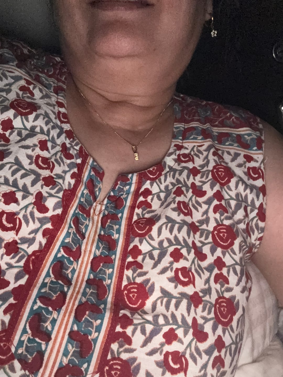 Customer photo review of Royal Solitaire Necklace
