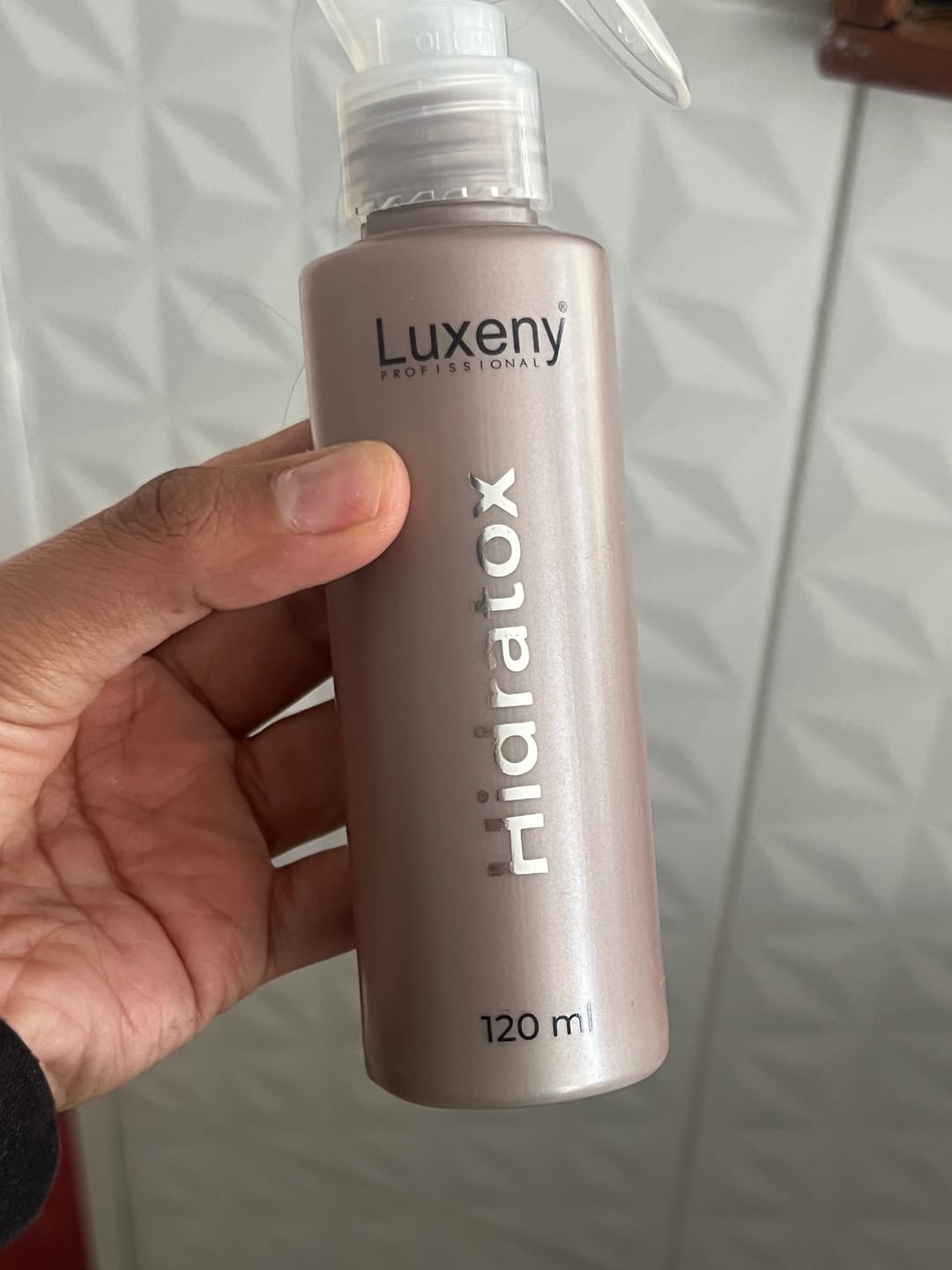 Customer photo review of Hidratox, tratamiento efecto bótox capilar instantáneo