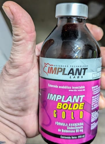 Customer photo review of Implant Bolde GOLD