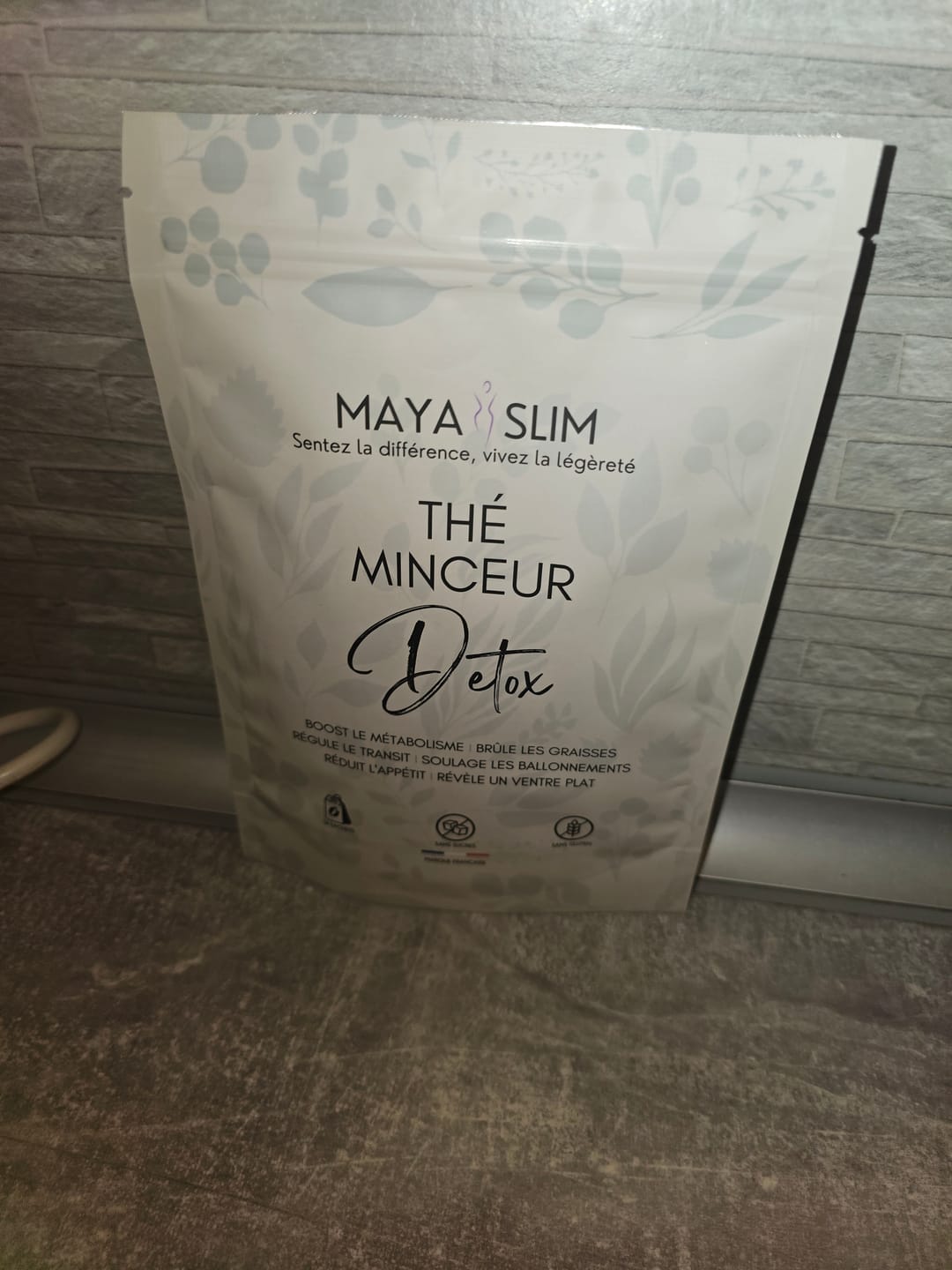 Customer photo review of Thé Minceur Detox