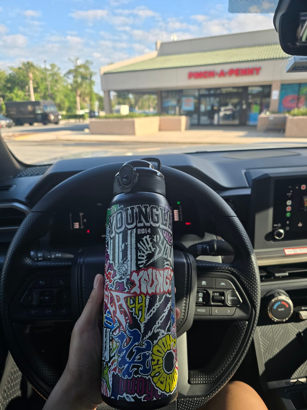 Customer photo review of 9007 - Graffiti Water Bottles