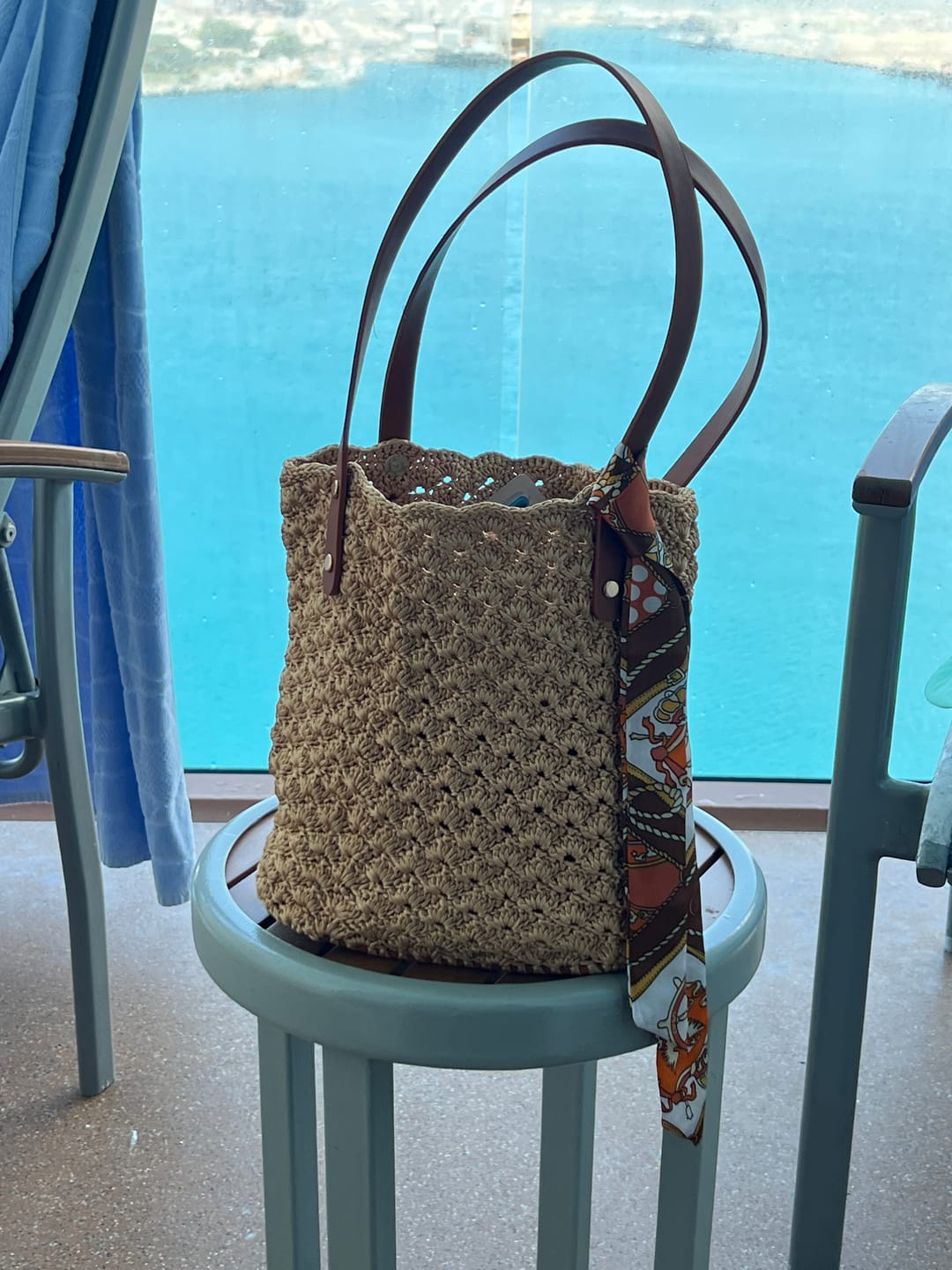 Customer photo review of CrochetPark™ Aveline crochet Shoulder Bag Kit