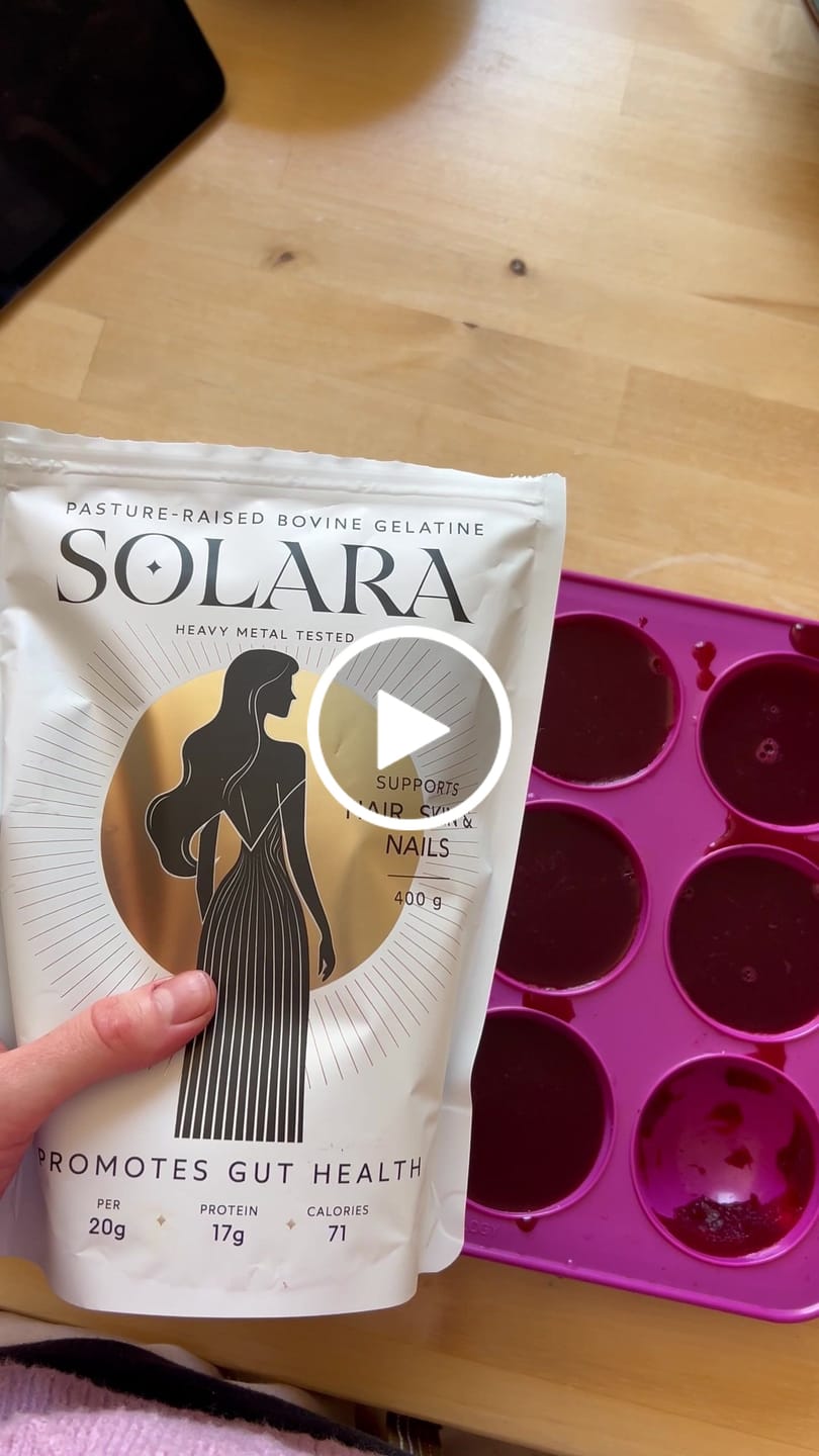 Customer video review of Solara Bovine Gelatine