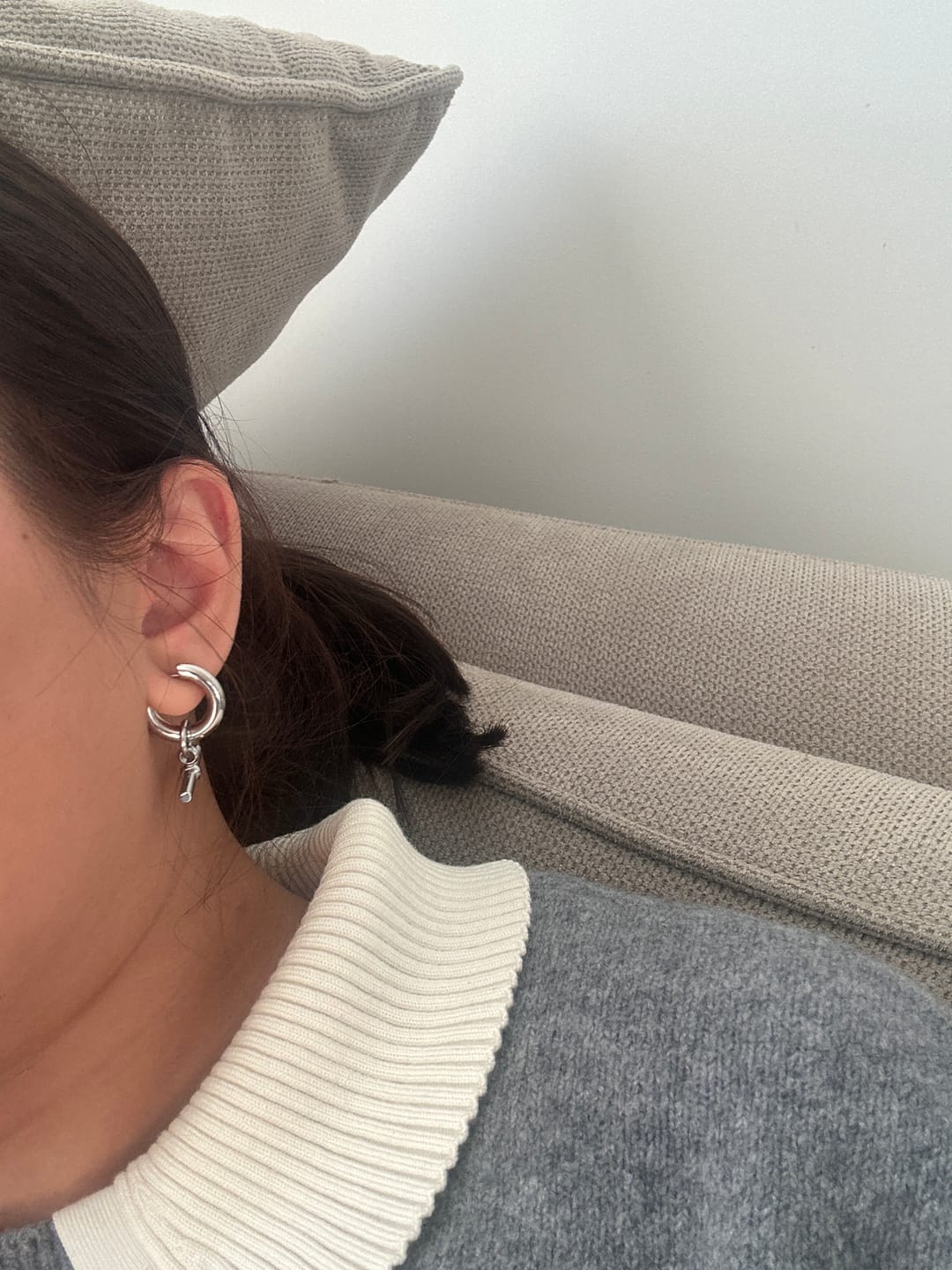 Customer photo review of The Piha T-bar Hoops