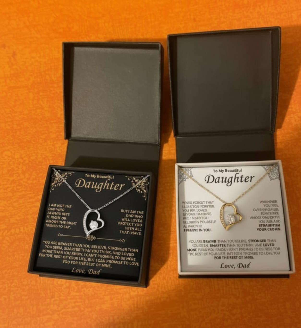 Customer photo review of To My Daughter, Forever In My Heart