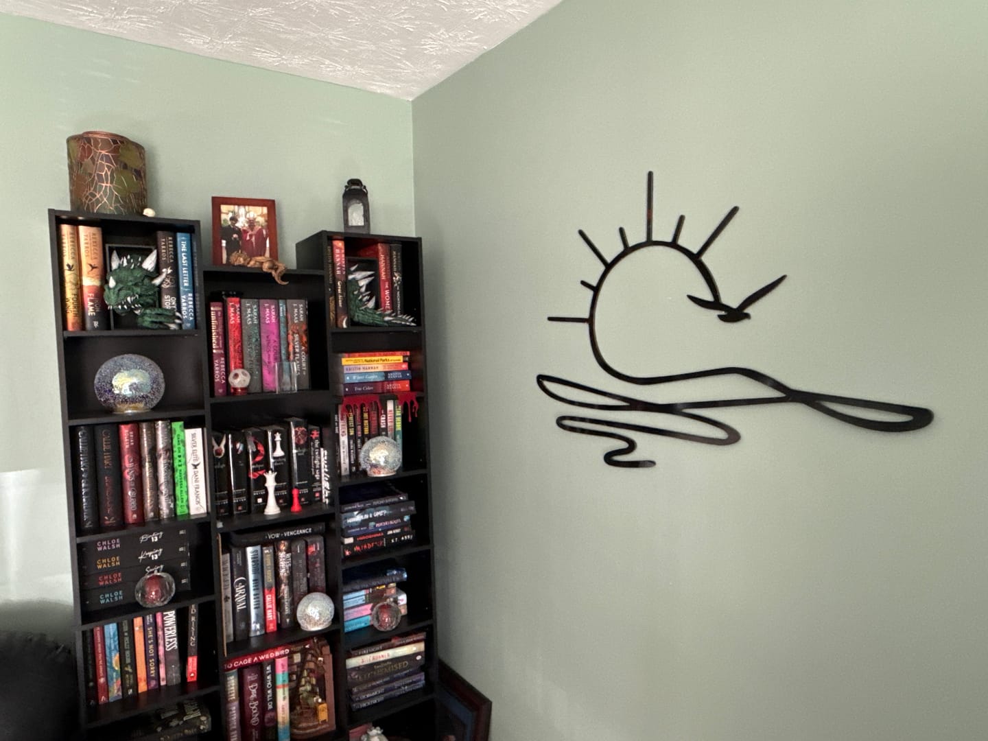 Customer photo review of Golden Drift Wall Art