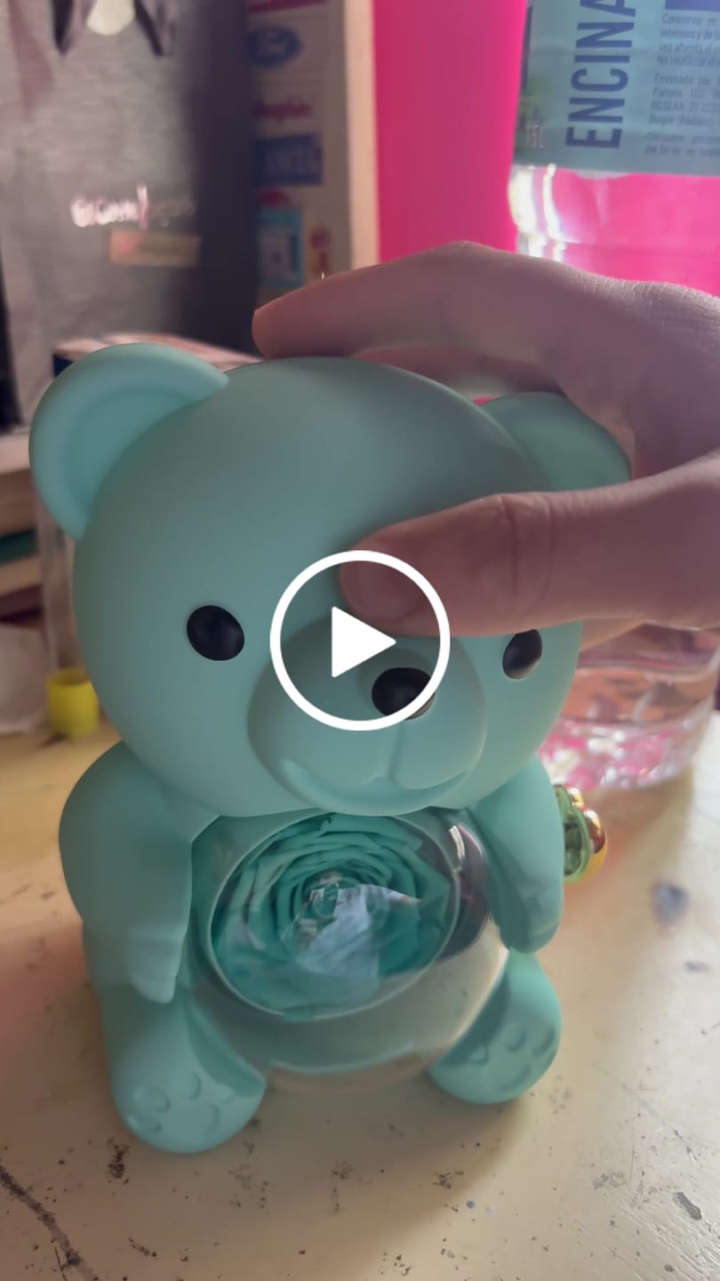 Customer video review of Eternal Rose Bear & Personalized Necklace