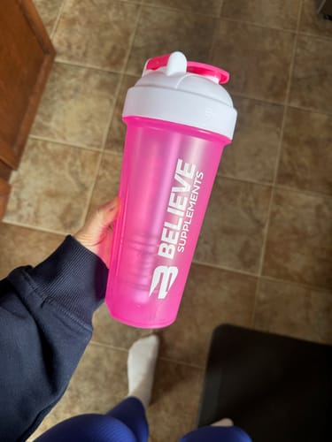 Customer photo review of Believe Shaker