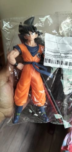 Customer photo review of Hot Dragon Ball Son Goku Super Saiyan Anime Figure 22cm Goku DBZ Action Figure Model Gifts Collectible Figurines for Kids