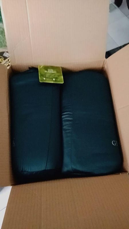 Customer photo review of GETHA Lux Blanket