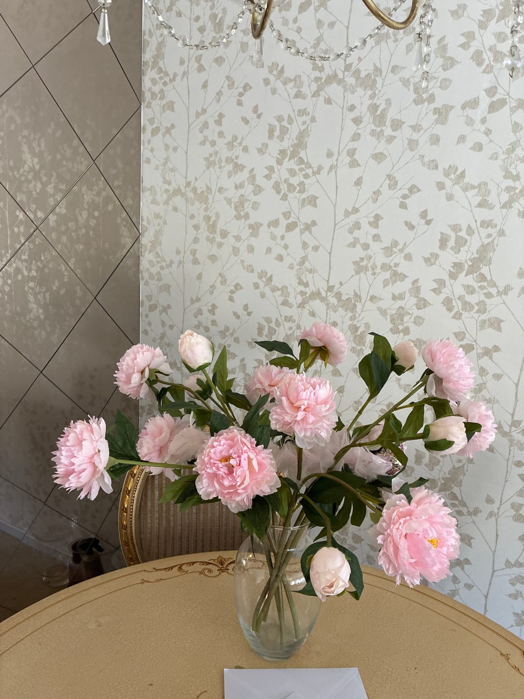 Customer photo review of Zijden Pioenrozen - Roze