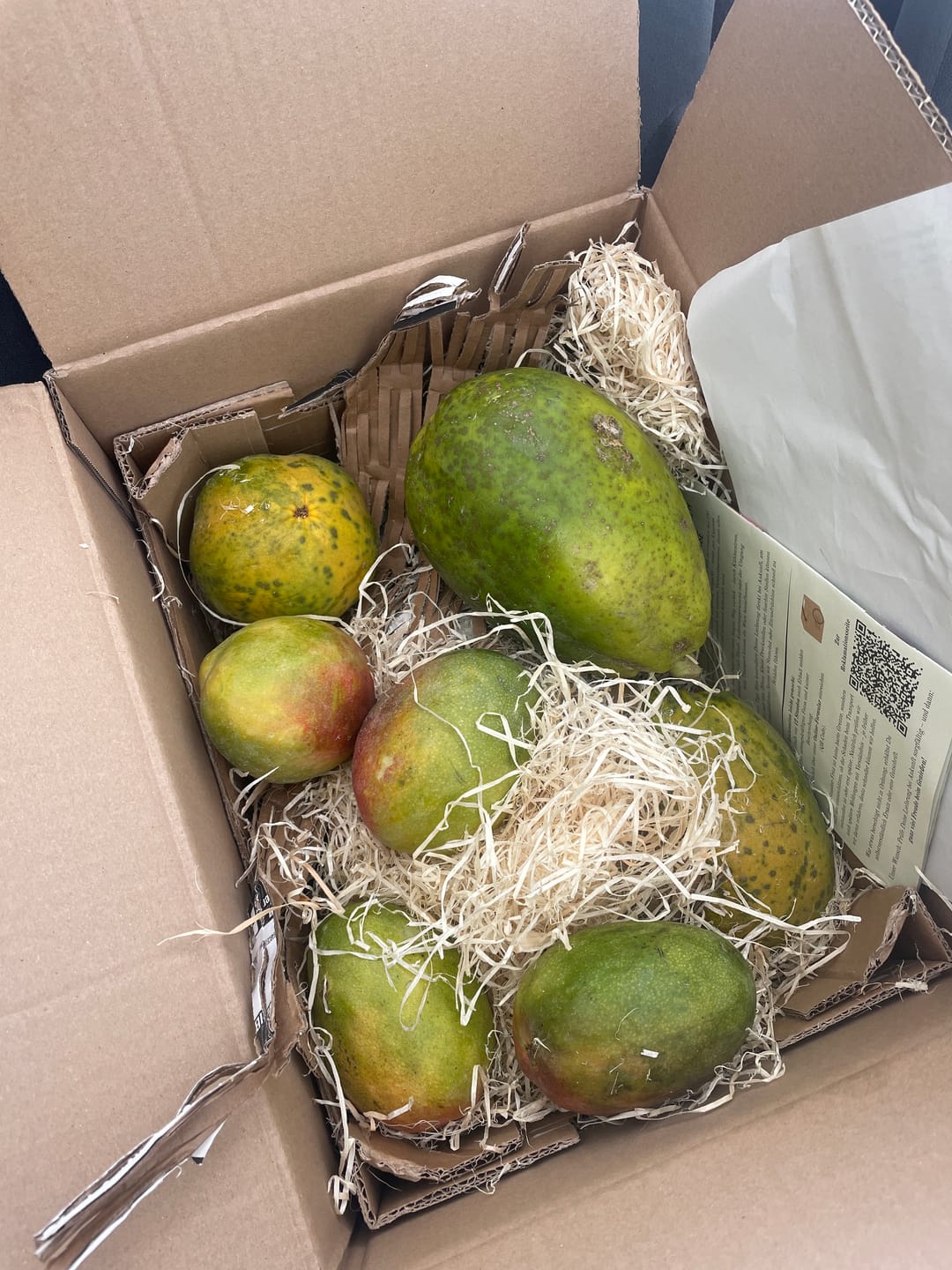 Customer photo review of Mango Haden Bio baumgereift Sonderaktion %