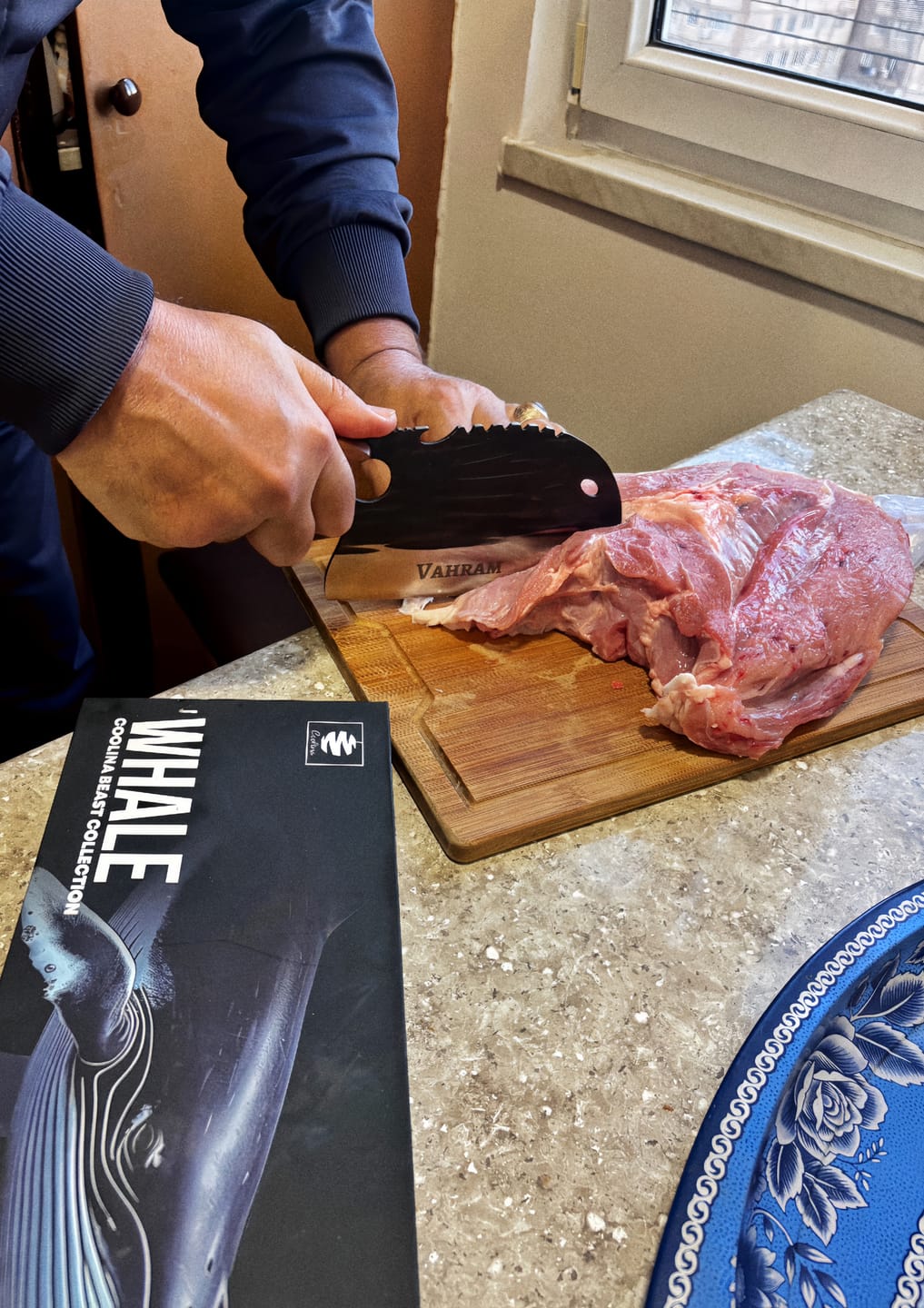 Customer photo review of Whale 5.8" Chef Knife