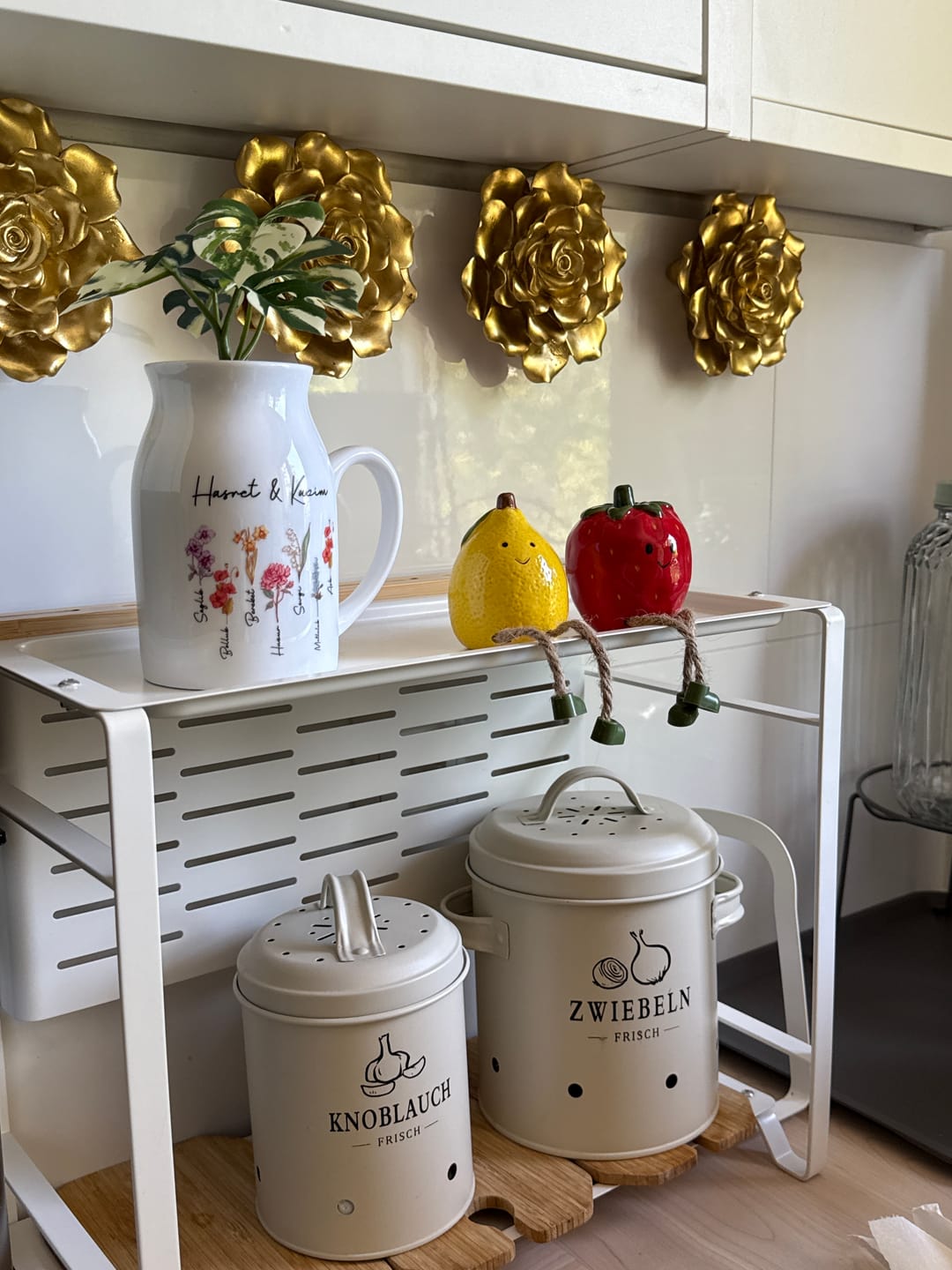 Customer photo review of Mamas Garten - Personalisierte Vase für Mama und Oma mit Geburtsblumen