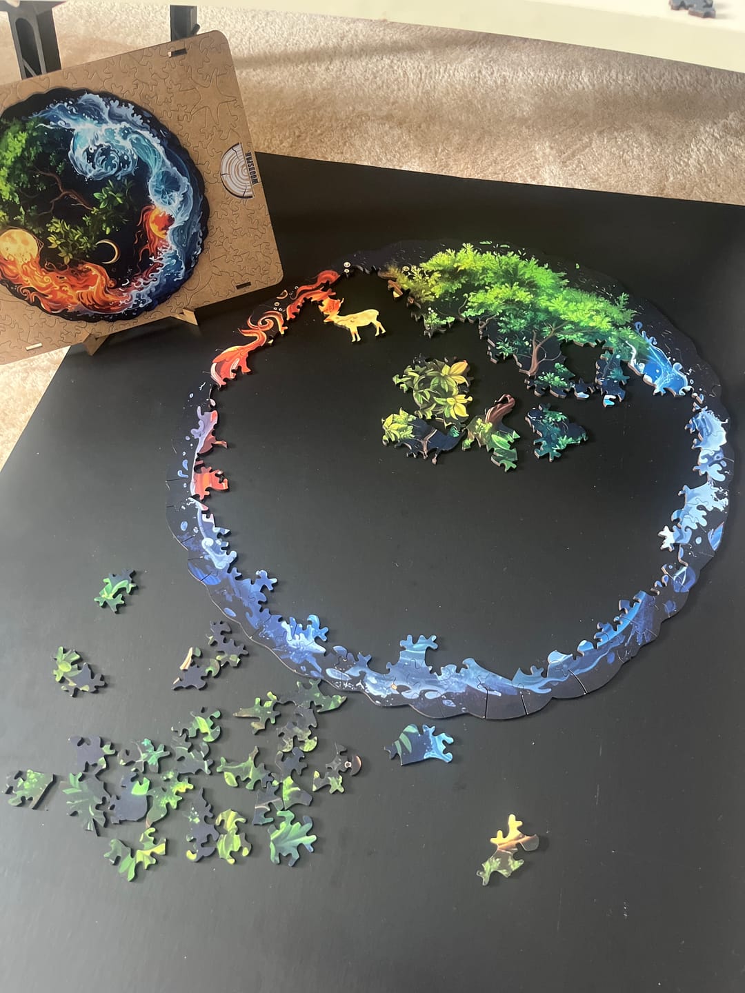 Customer photo review of 4 Element - Ahşap Puzzle