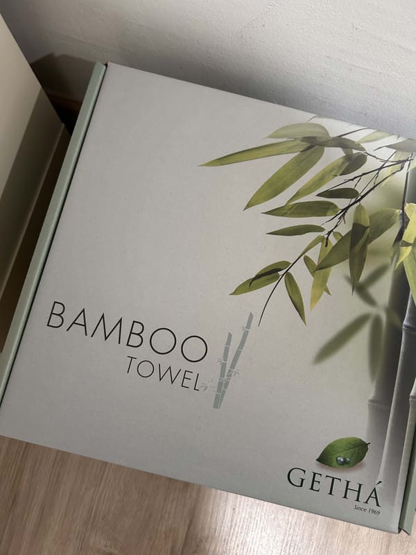 Customer photo review of Bamboo Bath Towel