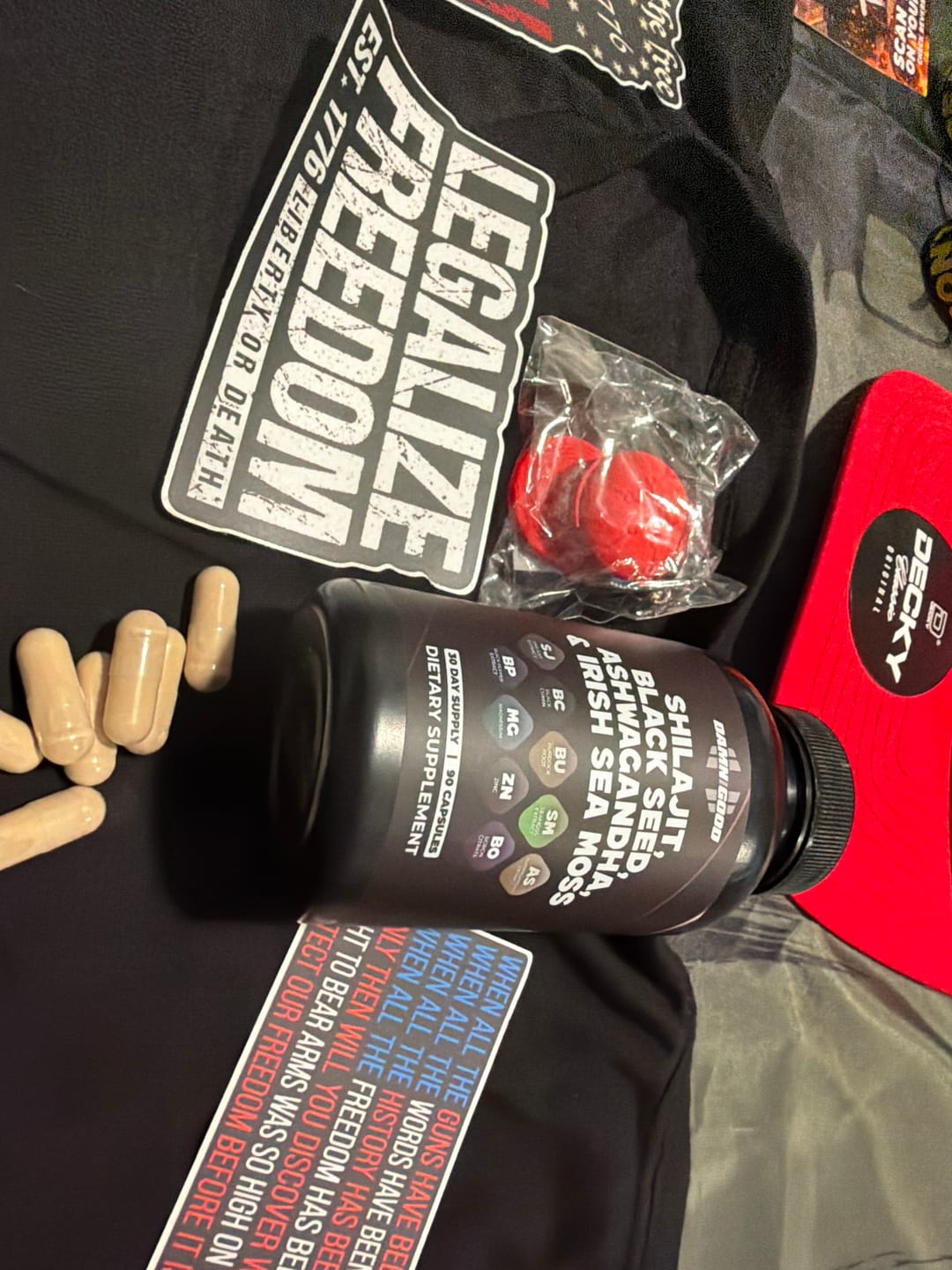 Customer photo review of Damn Good™ Shilajit Power Stack - 90 Capsules (30 Servings)
