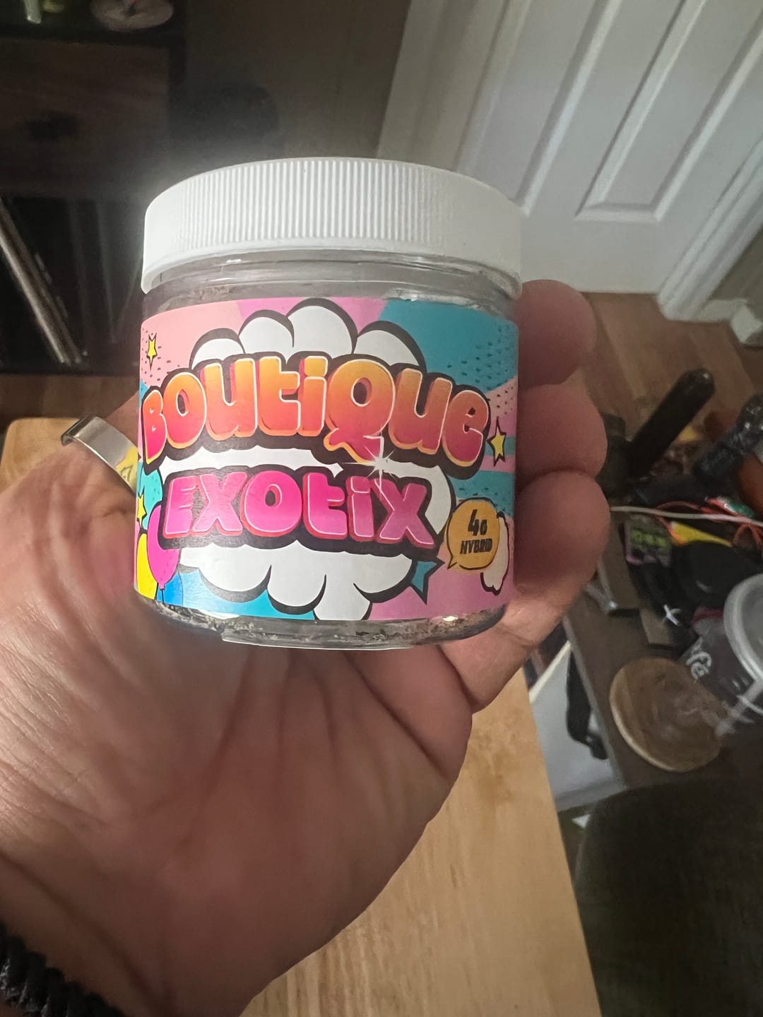 Customer photo review of Boutique Exotics - Black Magic - 4 Grams - Hybrid