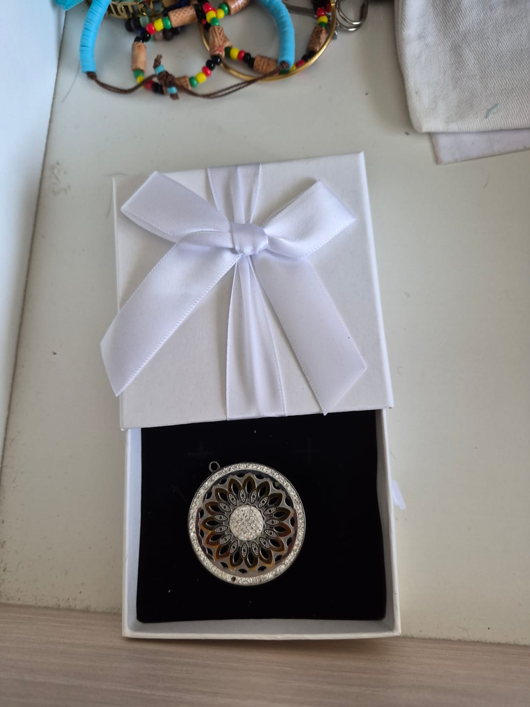 Customer photo review of Caixa de presente