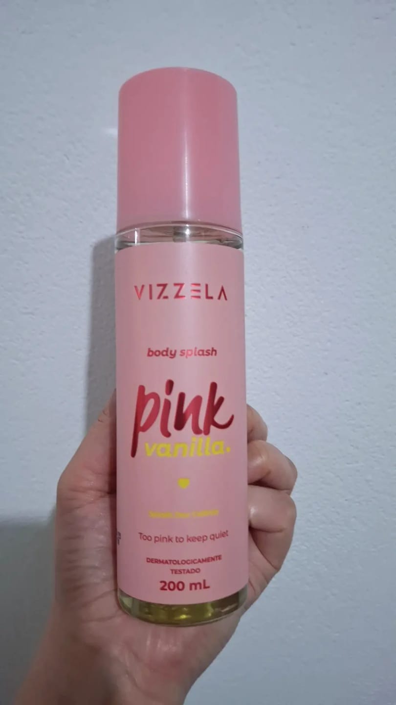 Customer photo review of Body Splash Deo Colônia Pink Vanilla - Vizzela