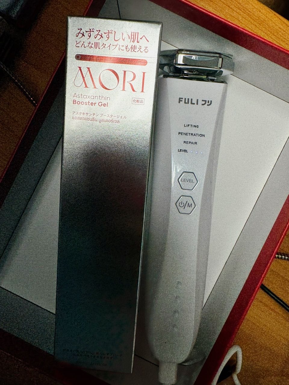 Customer photo review of Re-Aging เครื่องยกกระชับใบหน้า ด้วยคลื่นความถี่วิทยุสลายไขมัน Ultra RF/EMS | Re-Aging Ultra RF/EMS Skin Tightening Device