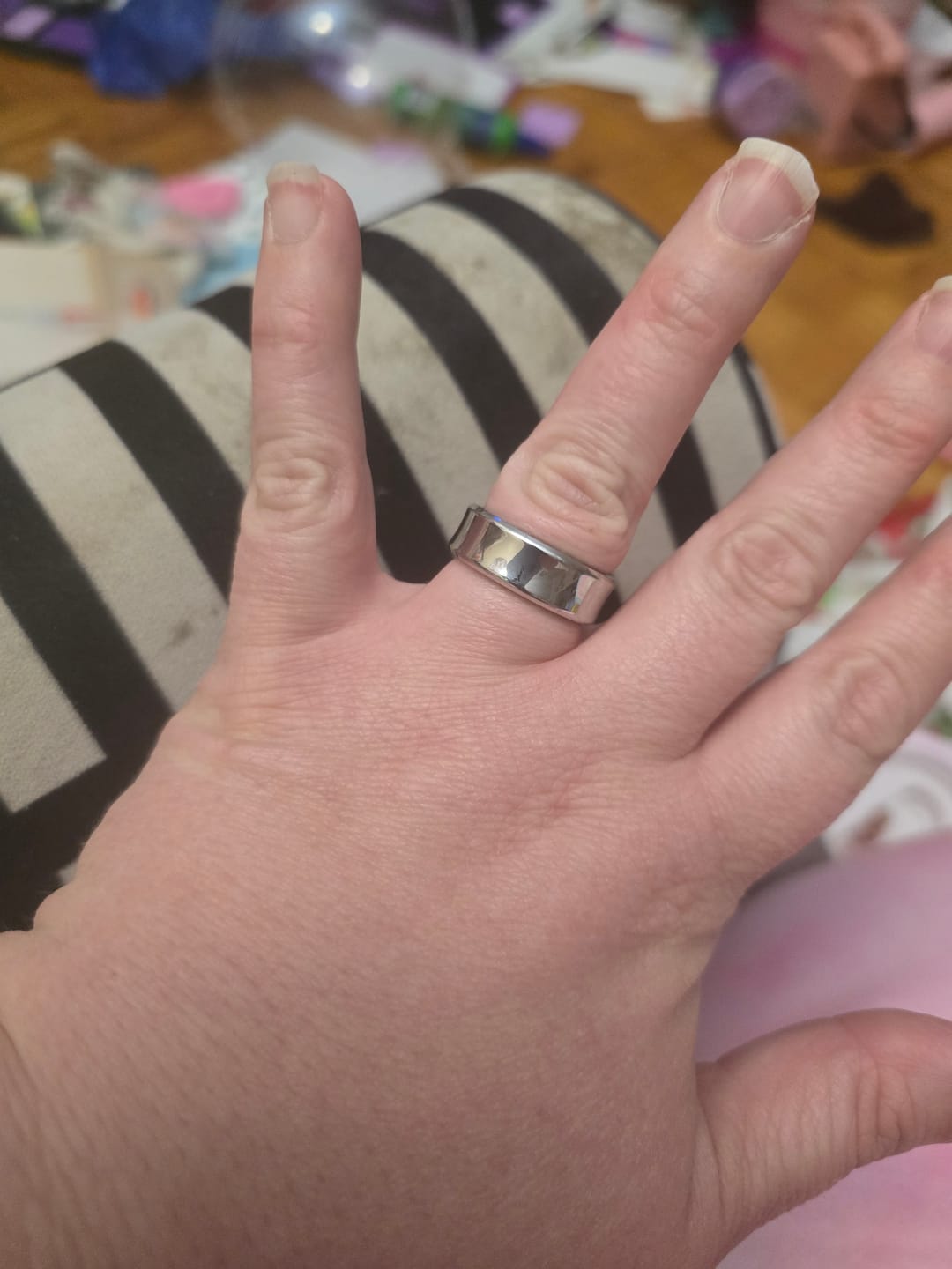 Customer photo review of Pulserive Smart Ring, Sleep Tracker, Activity & Fitness Tracker, Blood Pressure& Oxygen Tracker