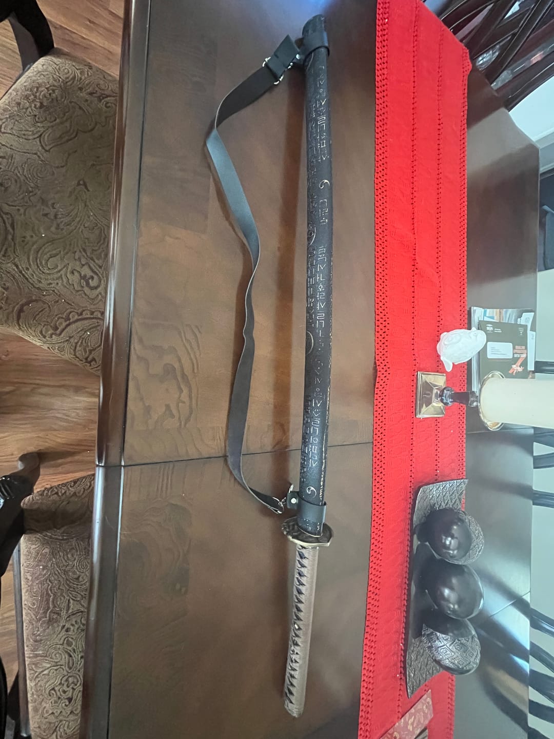 Customer photo review of Custom Your Own Katana