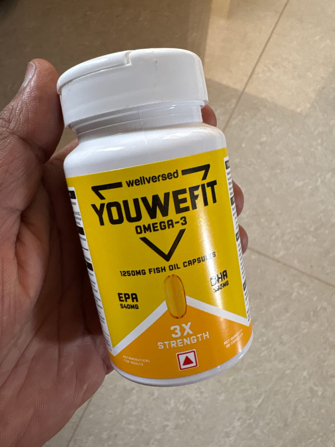 Customer photo review of YouWeFit Omega-3 Fish Oil (30 Capsules), 1250mg