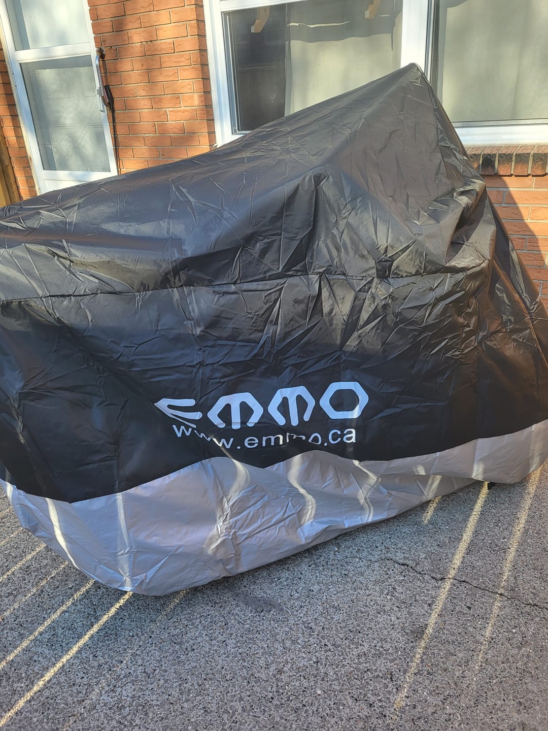 Customer photo review of E-Bike Rain Cover