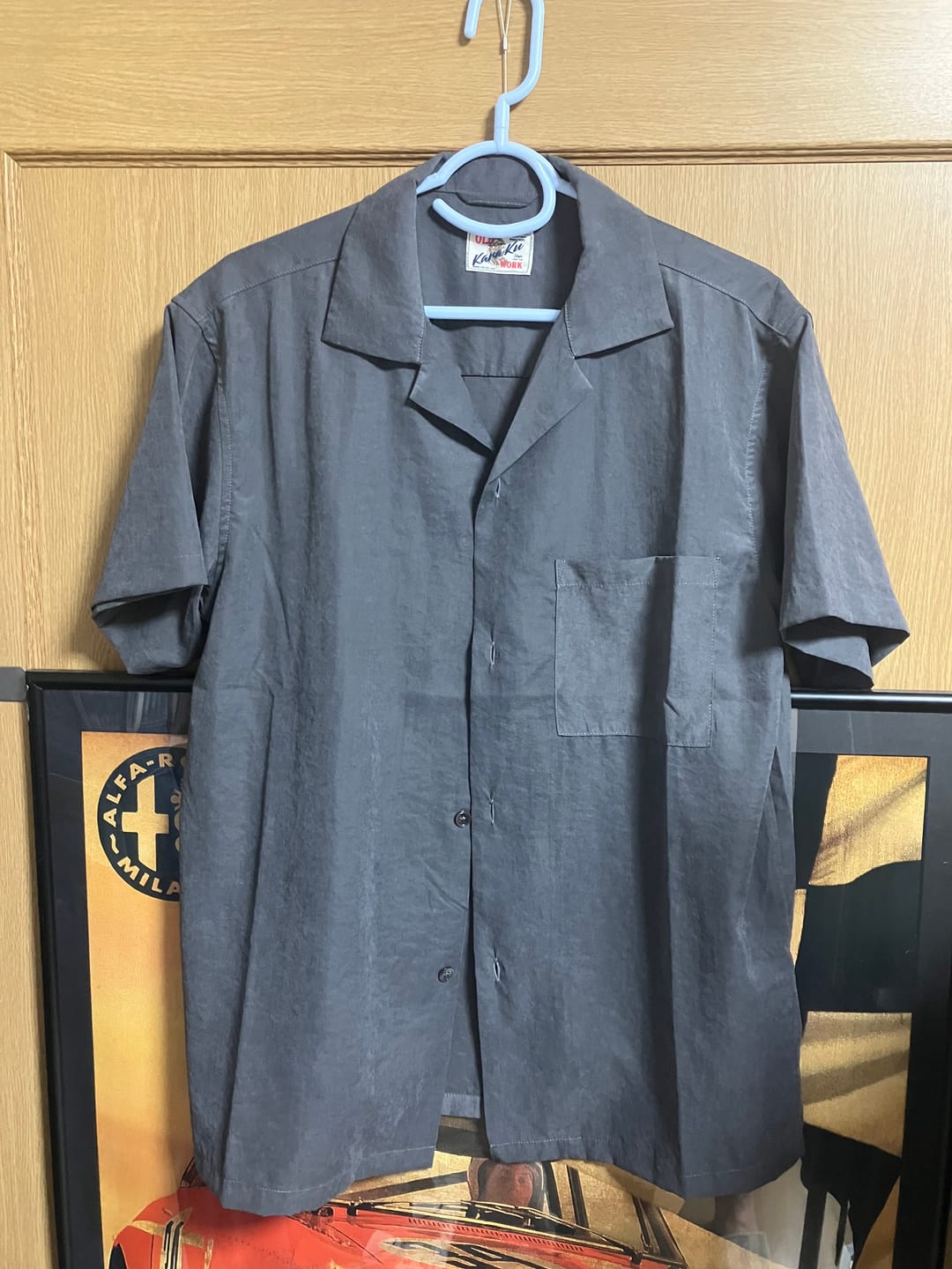 Customer photo review of 無地三色　ピーチスキンキューバカラーシャツ