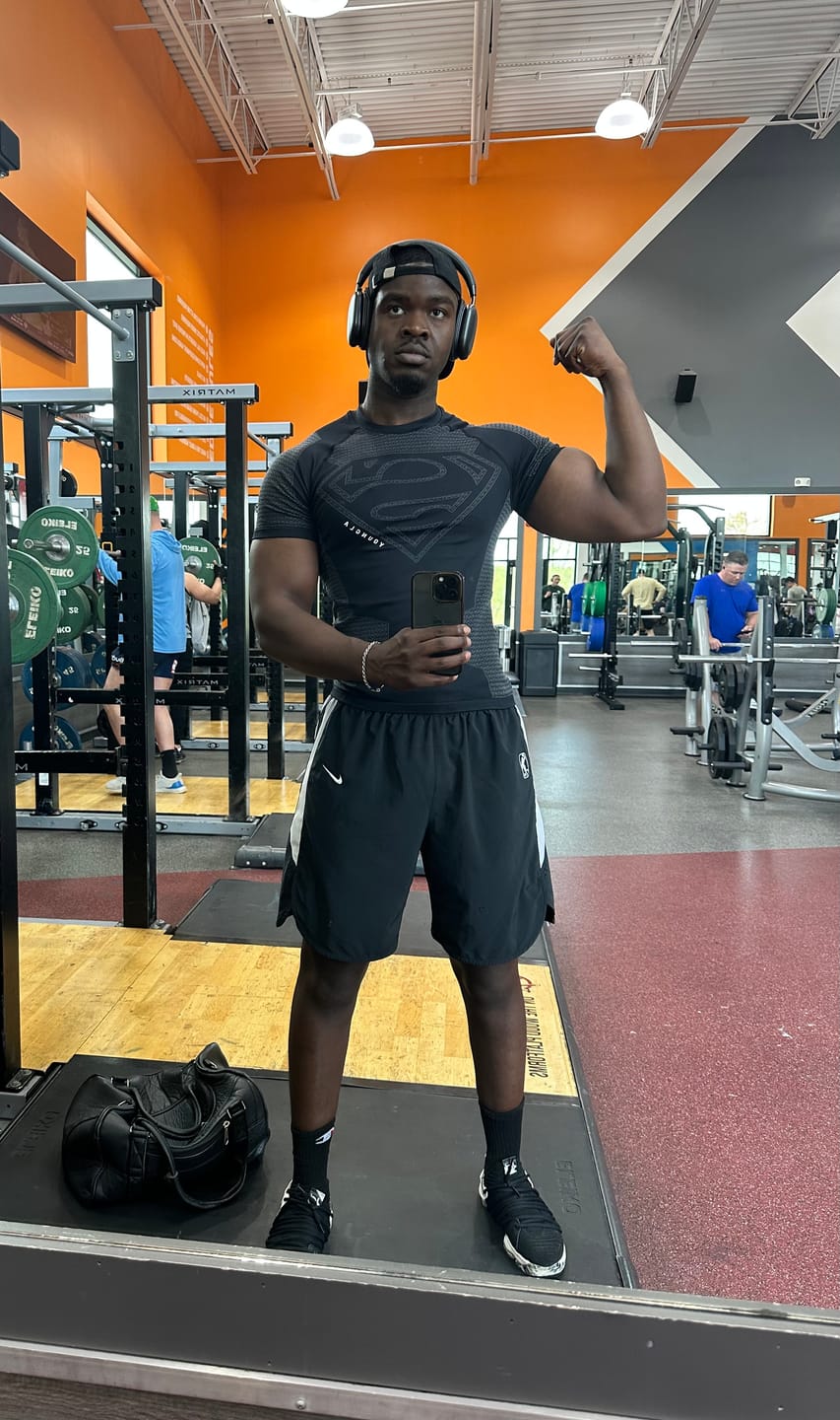 Customer photo review of 4117 - Superman Compression Tees