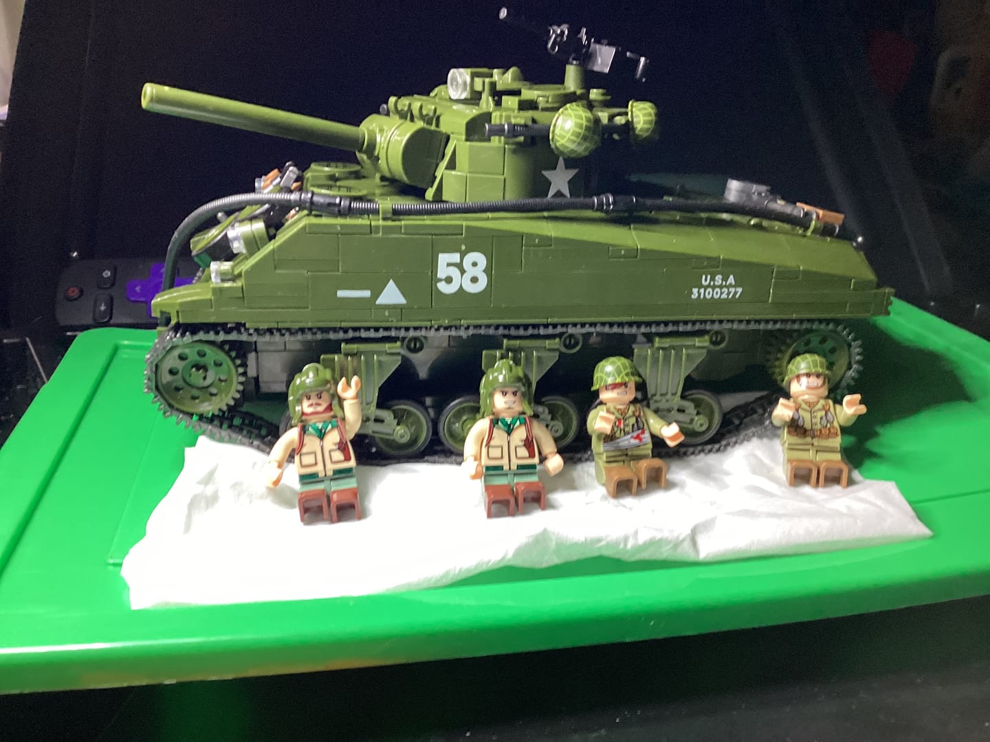 Customer photo review of M4A3 Sherman | 1175 PCS