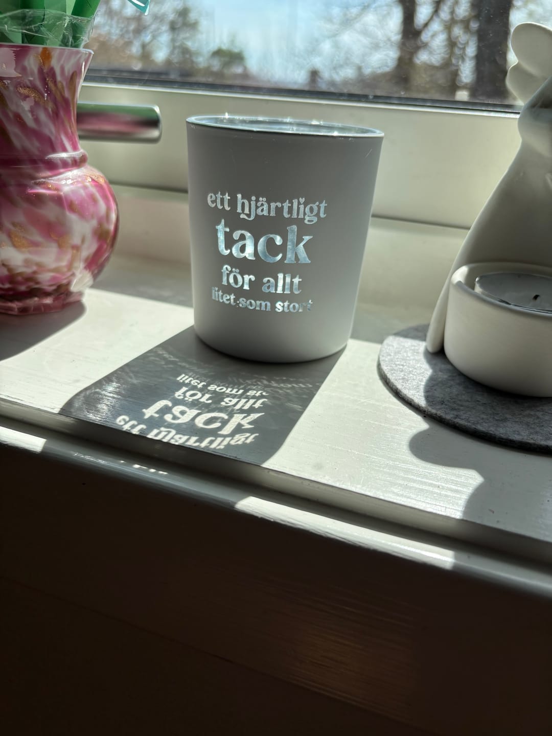Customer photo review of Ett hjärtligt Tack för allt - litet som stort | Majas Cottage