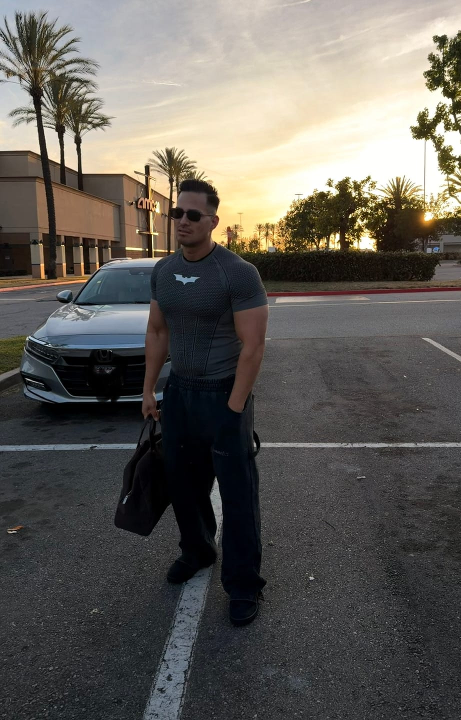 Customer photo review of 4259 - Batman Compression Tees