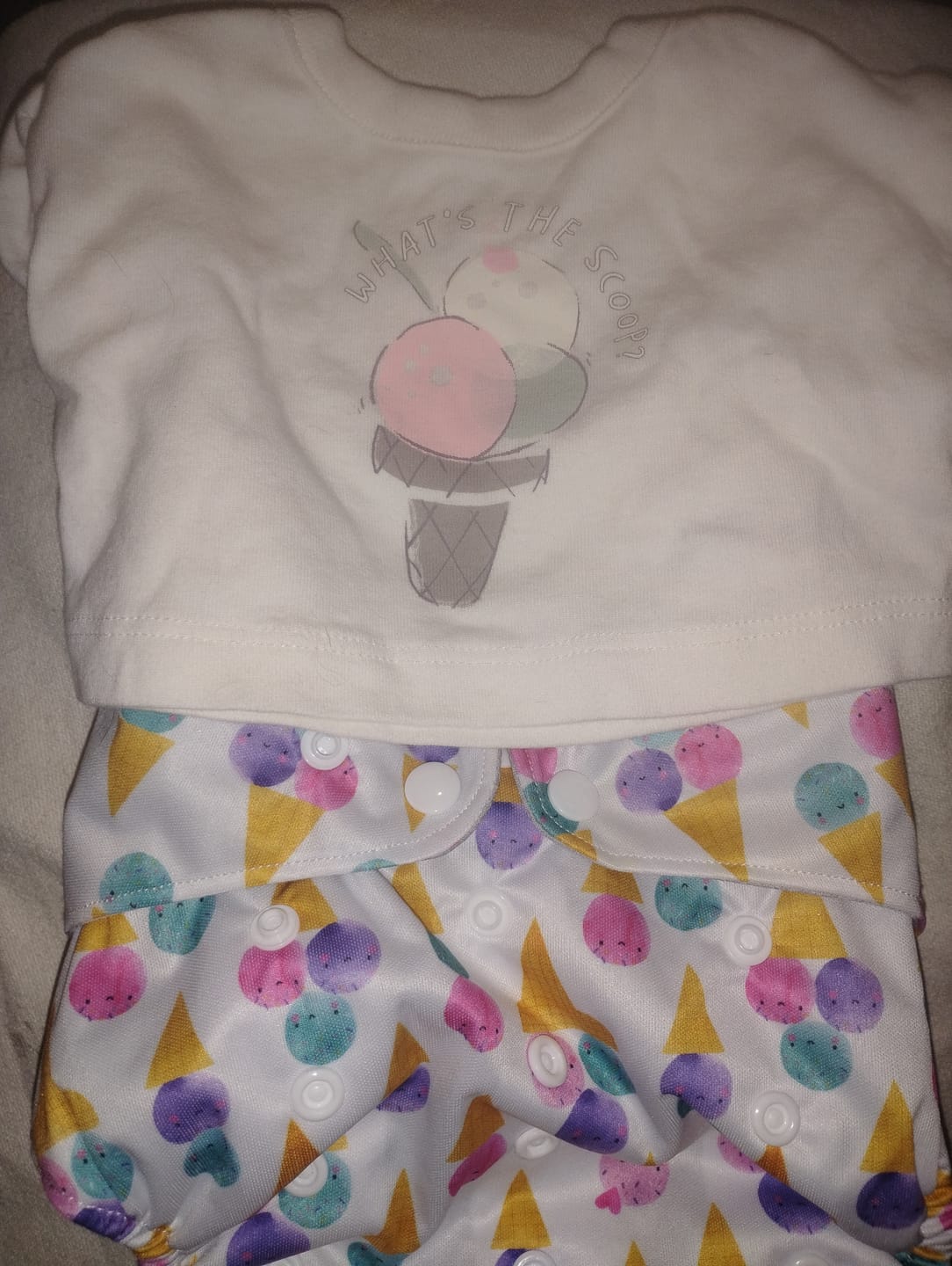 Customer photo review of Flex Fit Pocket Cloth Diaper