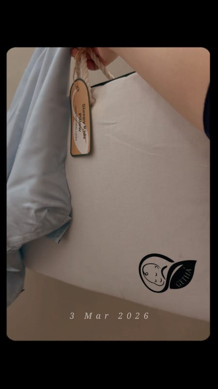 Customer photo review of Getha Sleepy Kids Latex Pillow
