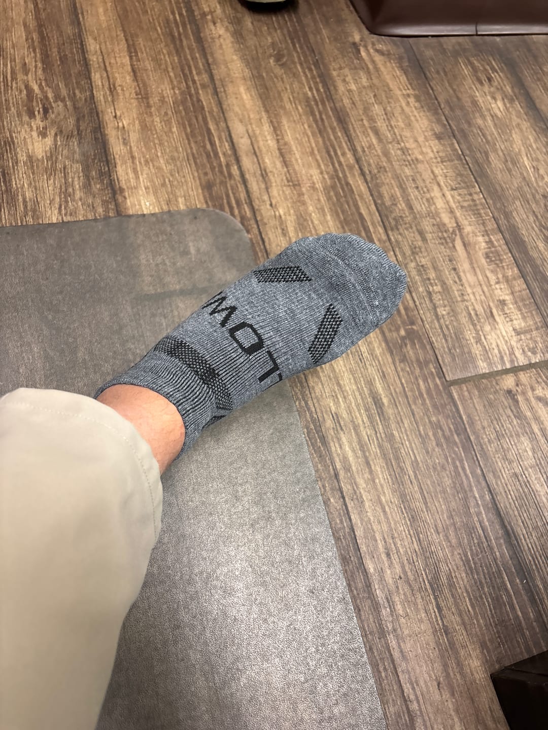 Customer photo review of Men's Alpaca Socks