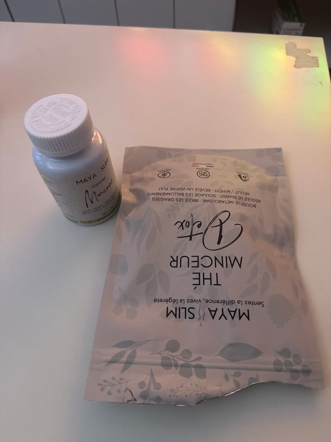Customer photo review of Thé Minceur Detox