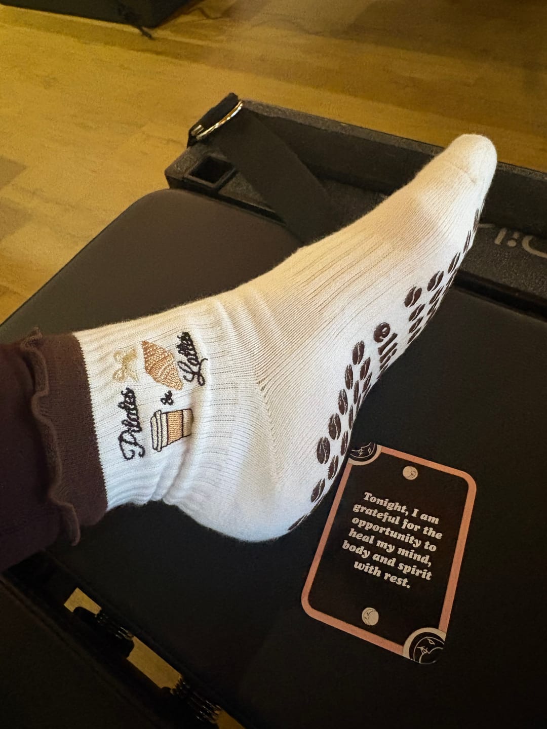 Customer photo review of Pilates & Lattes