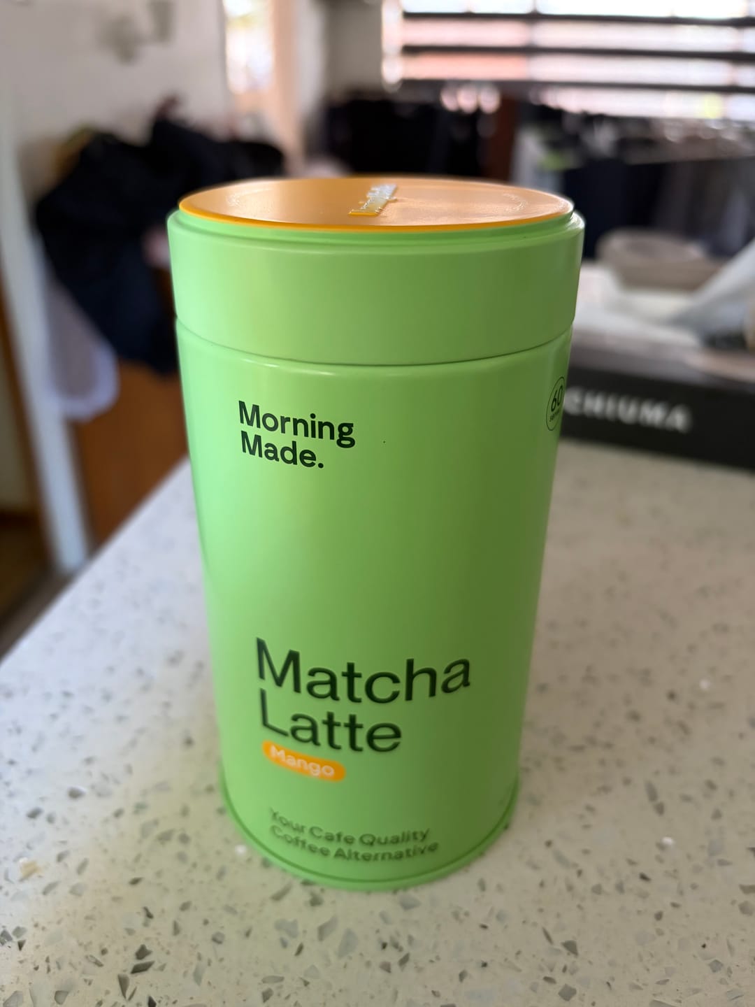 Customer photo review of Mango Matcha Latte