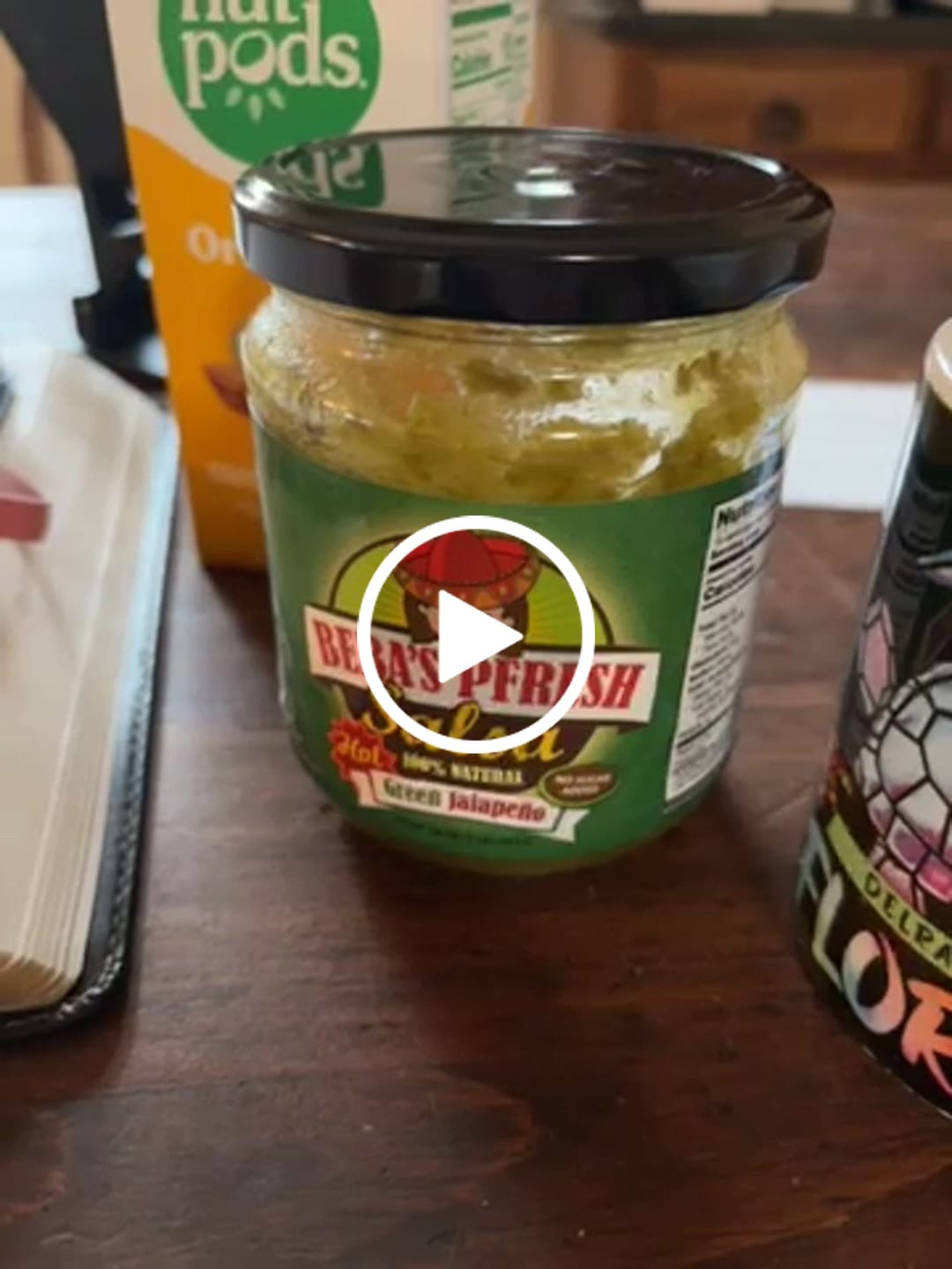 Customer video review of Beba's Pfresh Salsa - Green Jalapeno