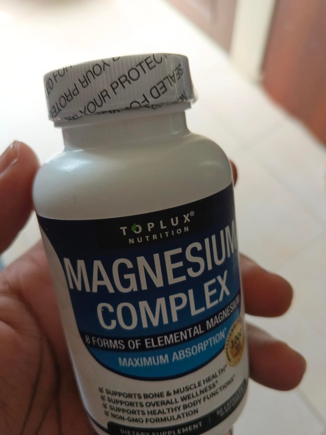 Customer photo review of Despierta con energía, duerme en paz y vuelve a sentirte tú.