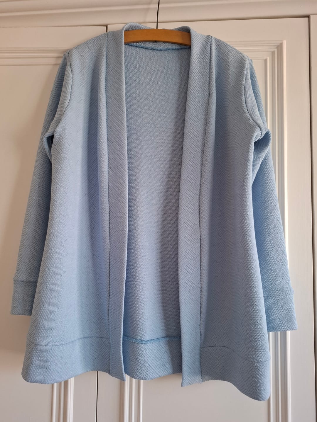 Customer photo review of Soft Weave Jacquard Knit Jersey Fabric