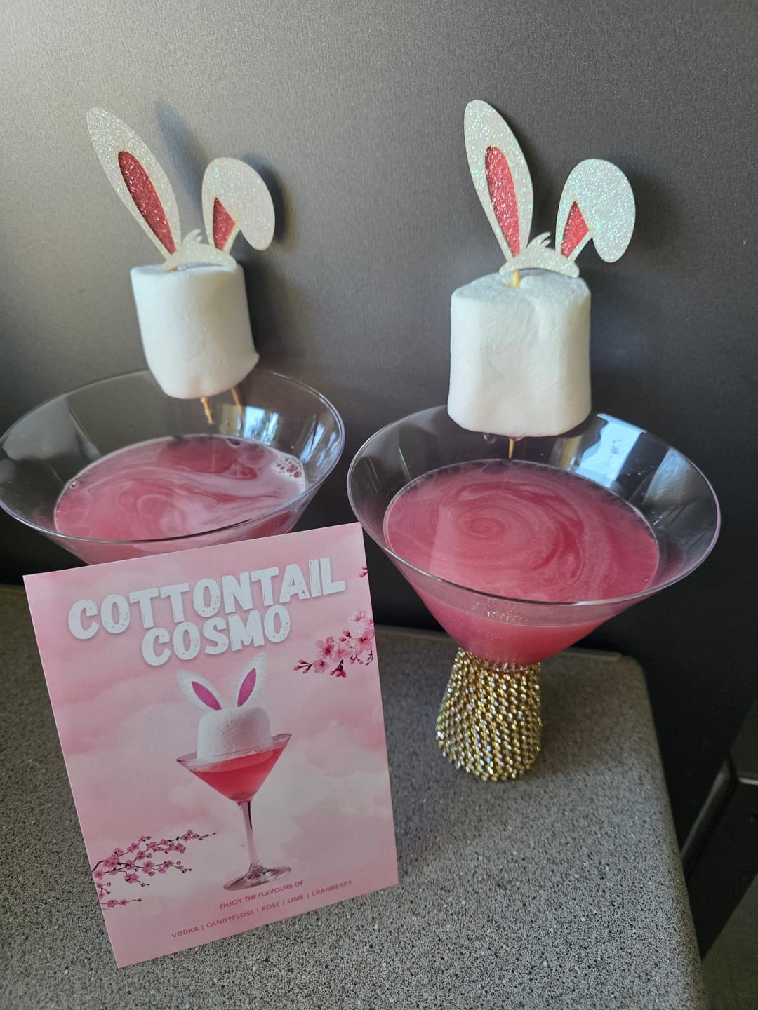 Customer photo review of Monthly Cocktail Subscription Box