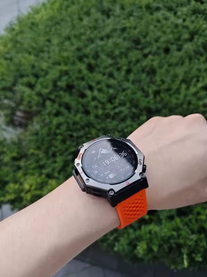 Customer photo review of Military GPS Smart Watch – AMOLED, 10ATM, HD Bluetooth Call